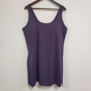 Old Navy Womens Powersoft Romper Athletic Dress Size XXL Purple Workout Gym NWT